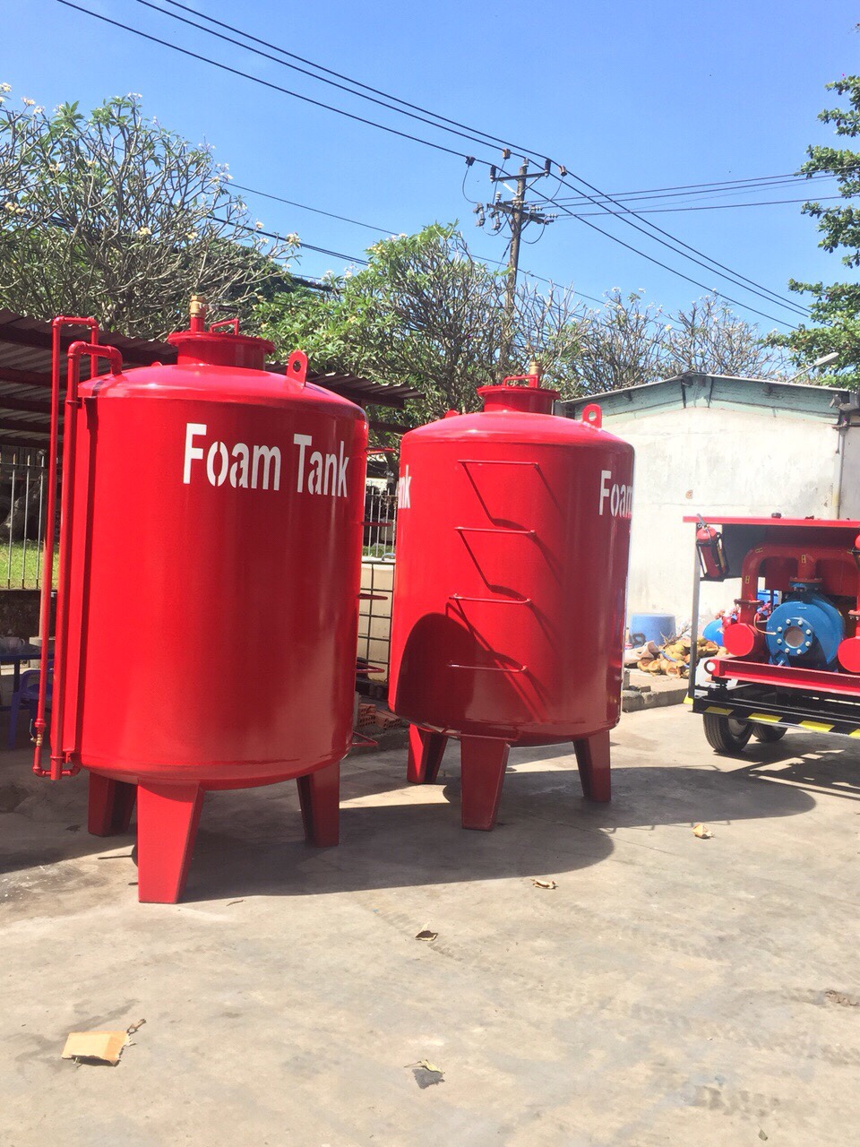 Bọt foam chữa cháy