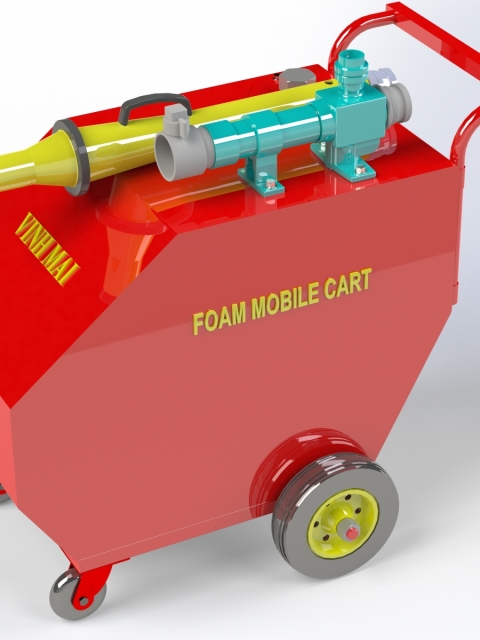 Mobile Foam Cart - Xe chữa cháy Foam di động