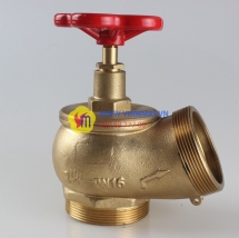 VAN GÓC CHỮA CHÁY ĐỒNG - BRASS LANDING VALVE