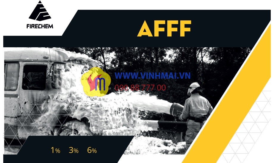 AFFF 3%,6% Foam concentrate chuẩn UL,FM